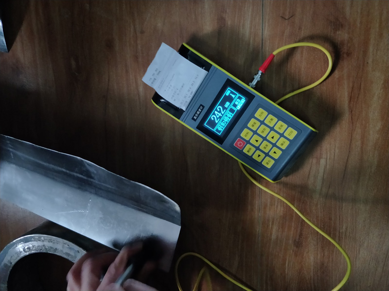 Material hardness testing